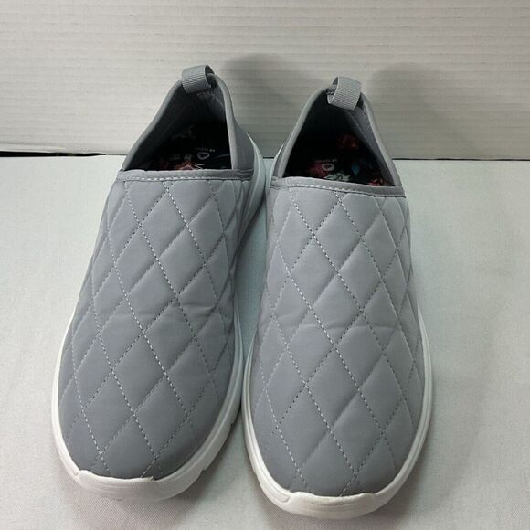 Vera Bradley Women's VB Cloud Convertible Slip On‎ Shoe Nickel Gray Quilted Sz 8 - Picture 7 of 8